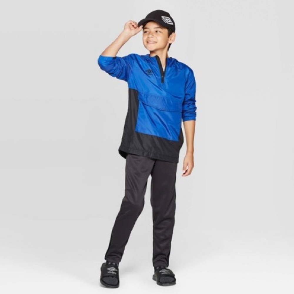 Umbro Boys' Color Blocked Windbreaker